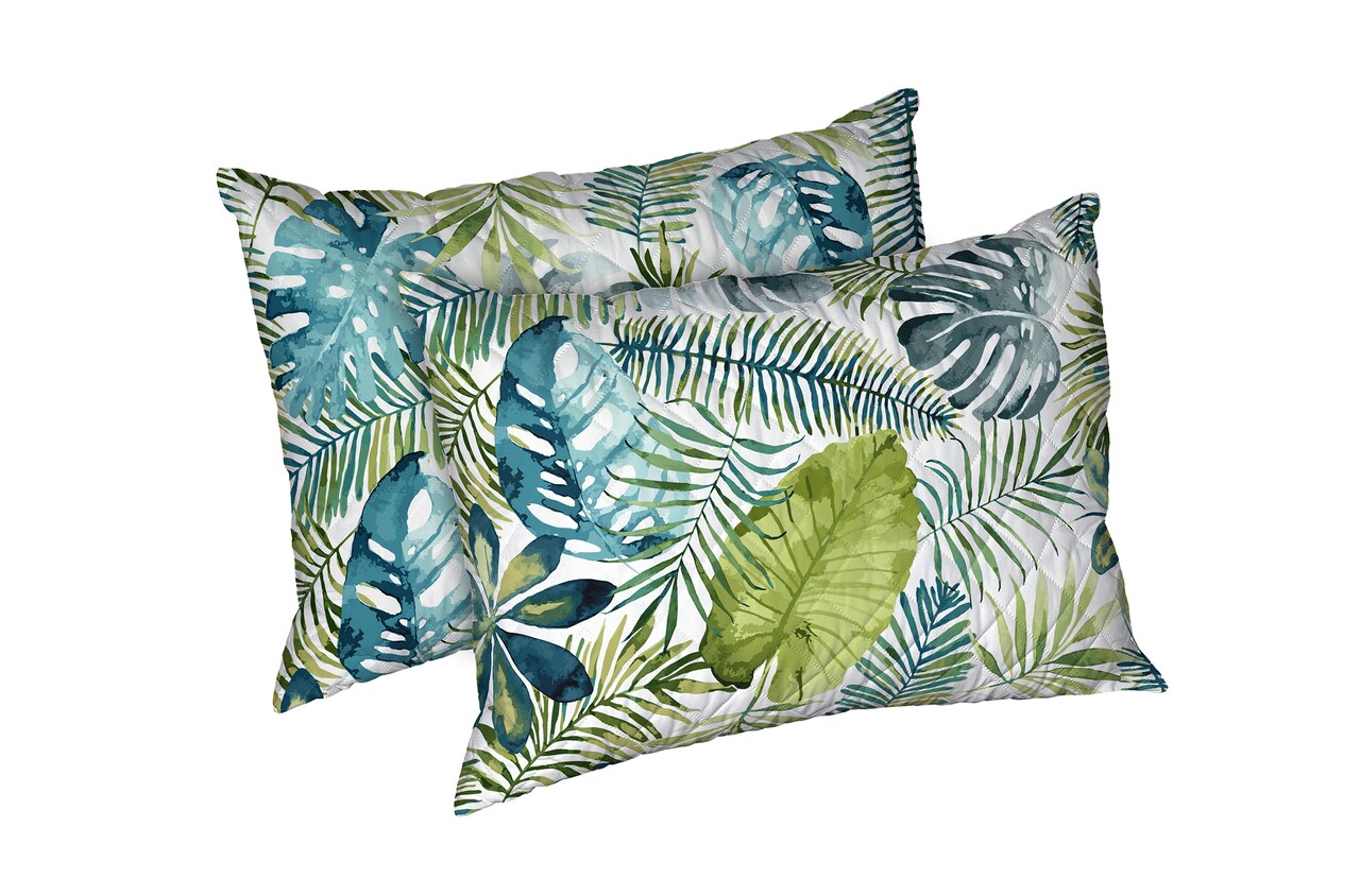 Set 2 perne Jungle, microfibra matlasata Alcam, 50X70 cm - imagine 4